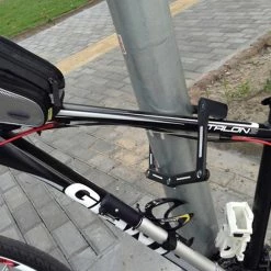 Unbranded Serrure Pliante Robuste VTT Road Bike Sécurité Antivol Steel Lock Cycling Bracket Compact Mini Safety Foldylock -Vélo fixie Soldes 623149653 max
