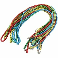 Toyvian 10pcs Bikepacking Straps Cargo Tie-down Strap Bike Bungee Cord Elastic Ties Downs