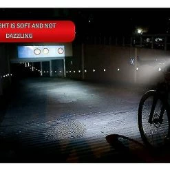 Unbranded Bicycle Light Rainproof Usb Charging T6 Led Front Lamp Road Bike Headlight(black) Mimenor -Vélo fixie Soldes 628566336 max