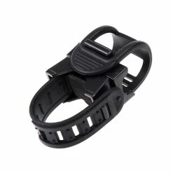Toyvian 1pc 360 Degrés Rotative Bike Flashlight Mount Lightwight Universal Silicone Réglable Pour Bike Mount Clip