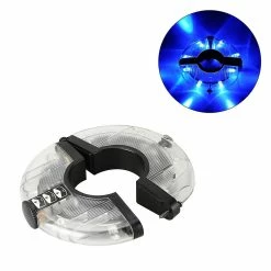 Toyvian Led Wheel Hub Spoke Light Colorful Bike Warning Decoration Light (multi Couleurs)