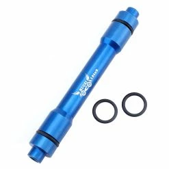 Toyvian 1pc Accessoires De Vélo Facile à Installer Antirouille 15 À 9mm Démontage Rapide Commutateur Essieu Axle Hub Adaptateur Pour Mountain Bike Blue
