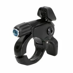 Toyvian 1pc Mountain Bike Fork Wire Remote Controller Lock Switch (noir)