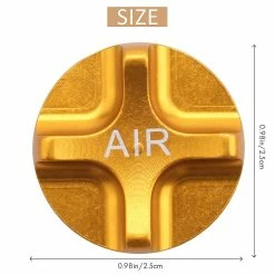 Nufasion Bike Gas Shcrader American Valve Caps Bike Suspension Bicycle Front Fork Parts Pour Road Bike Gold -Vélo fixie Soldes 637604656 max