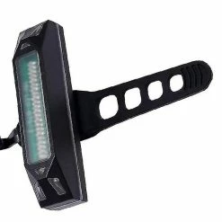 Unbranded Bicycle Tail Light Bike Brake Warning Tail Light Usb Rechargeable Induction Brake Lamp Accessoires De Vélo Avec Une Seule Couleur De Lumière (noir) -Vélo fixie Soldes 642420571 max