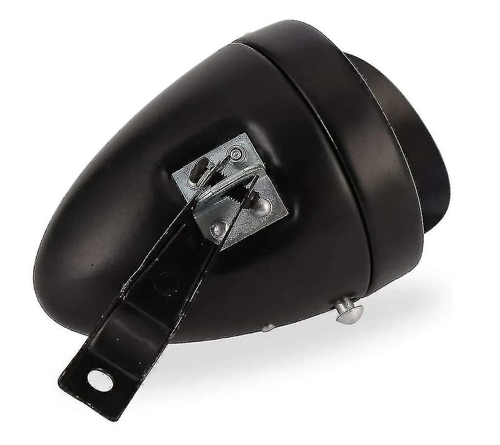 Unbranded Rétro Super Bright Led Bicycle Front Head Light Chrome Visor Bullet Headlamp Headlight Waterproof Bike Lamp Bicycle Accessories (noir) 2 Unbranded Rétro Super Bright Led Bicycle Front Head Light Chrome Visor Bullet Headlamp Headlight Waterproof Bike Lamp Bicycle Accessories (noir) – Image 2