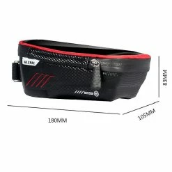 Unbranded Mountain Bike Charter Accessoires Imperméable à L’eau Mountain Bike Roof Tube Front Bicycle Mobile Phone Holder Bag -Vélo fixie Soldes 642423743 max