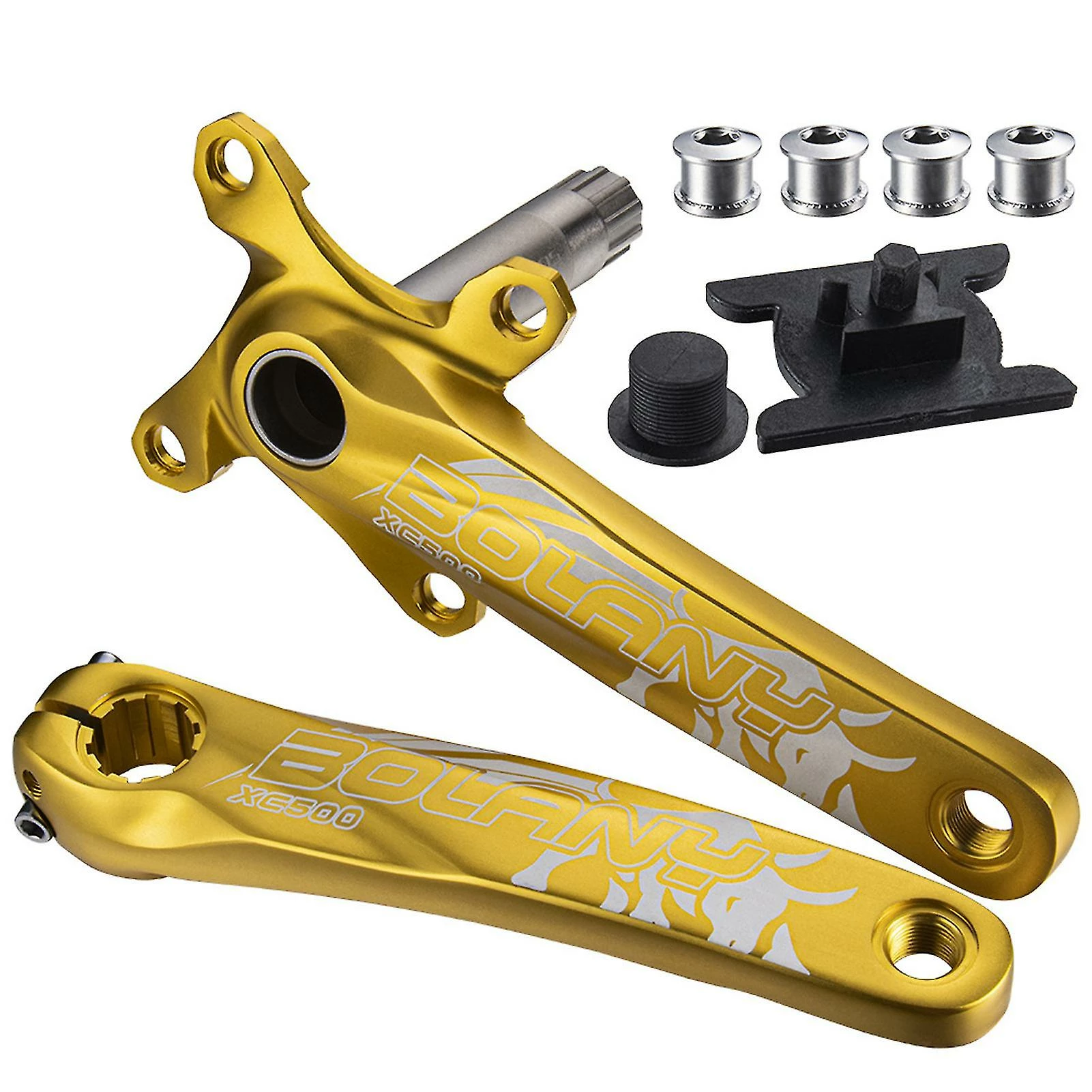 Unbranded 2pcs Bolany Bicycle Crank Arm Haute Compatibilité Vibrant Color Bike Accessoires Fixed Gear Bike Biels For Bike 1 Unbranded 2pcs Bolany Bicycle Crank Arm Haute Compatibilité Vibrant Color Bike Accessoires Fixed Gear Bike Biels For Bike