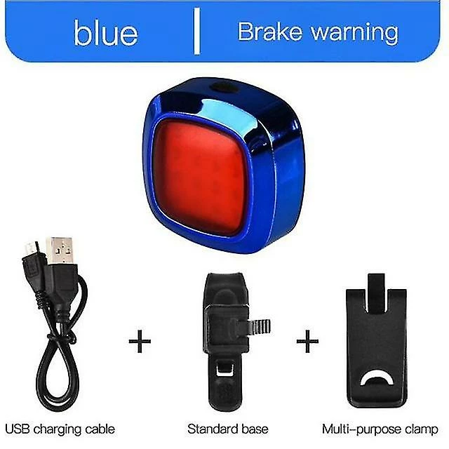 Unbranded 5 Modes Smart Brake Sensor Bicycle Led Taillight Bike Rear Night Light Lantern Bicycle Lights Accessoires De Vélo 1 Unbranded 5 Modes Smart Brake Sensor Bicycle Led Taillight Bike Rear Night Light Lantern Bicycle Lights Accessoires De Vélo