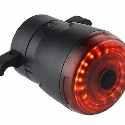 Unbranded Vélo Feu Arrière Smart Bike Induction Auto Start Stop Ultra Bright Light Imperméable à L’eau Accessoires Arrière Noir Pour Cyclisme VTT Vélo De Route (noir)