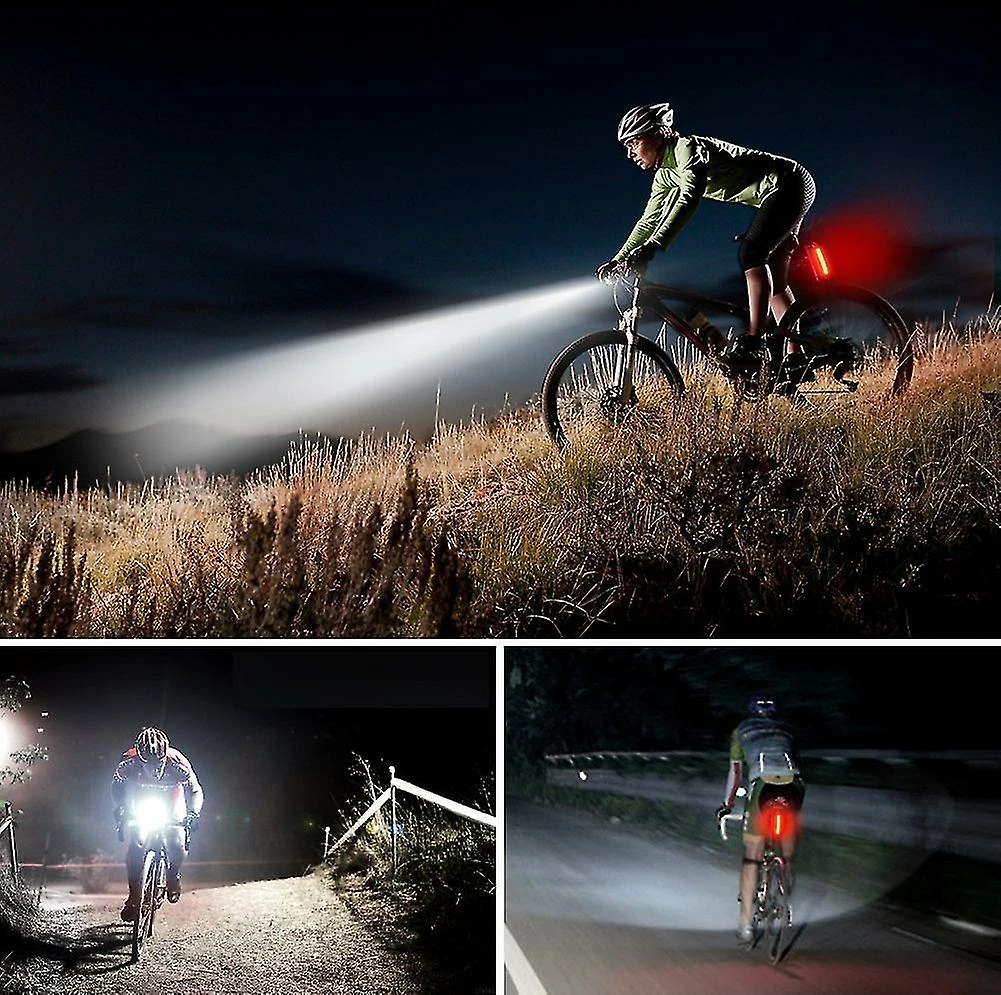 Unbranded Shxx Bike Lights Avant Et Arrière, Accessoires De Vélo, Réflecteurs Phare Puissant Et Feu Arrière Led Lumière De Sécurité Ensemble USB Lumière Avant + Arrière L 4 Unbranded Shxx Bike Lights Avant Et Arrière, Accessoires De Vélo, Réflecteurs Phare Puissant Et Feu Arrière Led Lumière De Sécurité Ensemble USB Lumière Avant + Arrière L – Image 4