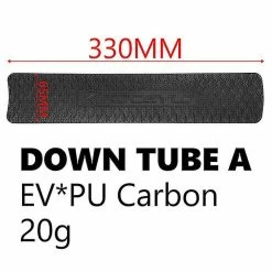 Unbranded Housse De Cadre De Vélo Protecteur De Chaîne Chainstay Anti Scratch Slip Bike Sticker Auto-adhésif Guard Mtb Road Cycling Accessoires