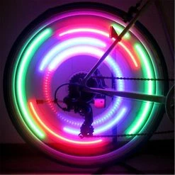 Unbranded Shxx 3 Mode D’éclairage Led Neon Bicycle Wheel Spoke Light Waterproof Color Bike Safety Warning Light 4pcs Cycling Light Bicycle Accessories Xq-zxc42 -Vélo fixie Soldes 642426764 max