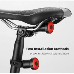 Unbranded Feu Arrière De Vélo Super Bright Usb Rechargeable Bicycle Lights Smart Bicycle Rear Lights Tige De Selle Montage Brake Sensing Bike Rear Led Accessoires Pour -Vélo fixie Soldes 642426839 max