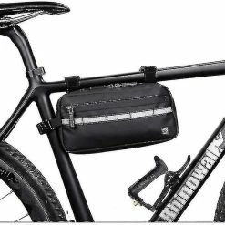 Unbranded Sac De Vélo Imperméable à L’eau Bike Bar Bag, Panier De Vélo Sac à Bandoulière Sac à Bandoulière Sac à Bandoulière Sac à La Taille Pour Vélo Professionnel Accessoires De Cyclisme (noir) -Vélo fixie Soldes 642429682 max