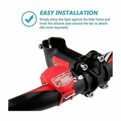 Unbranded Niuniu Bicycle Front Light Led Head Front Rear Wheel Bike Lights Cycling Bicycle Accessories Bike Lamp(8pcs, Red) -Vélo fixie Soldes 642431062 max