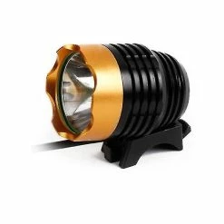 Unbranded Bicycle Light Usb Headlight Night Riding Glare Bicycle Accessories Riding Led Equipment Mountain Bike Usb (jaune)