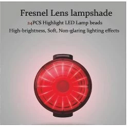 Unbranded Chronus Bike Tail Light, Ipx6 Waterproof Led Bicycle Lights, Accessoires Arrière à Haute Intensité S’adapte à Tous Les Vélos De Route (noir) -Vélo fixie Soldes 642432277 max