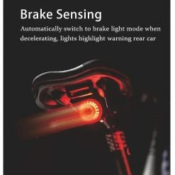 Unbranded Chronus Bike Tail Light, Ipx6 Waterproof Led Bicycle Lights, Accessoires Arrière à Haute Intensité S’adapte à Tous Les Vélos De Route (noir) -Vélo fixie Soldes 642432507 max