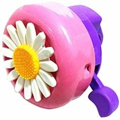 Unbranded Hustar Child Girls Boys Sunflower Bicycle Bell Bike Scooter Horn Bike Accessoires Pour Enfants Rose Violet