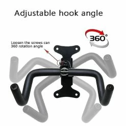 Unbranded Dropship-bike Wall Mount Durable Réglable Bicycle Range Holder Accessoire De Cyclisme Pour Hang Road Mountain Ou Hybrid Bikes -Vélo fixie Soldes 642433162 max