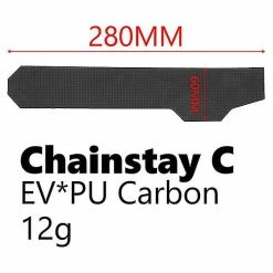 Unbranded Housse De Cadre De Vélo Protecteur De Chaîne Chainstay Anti Scratch Slip Bike Sticker Auto-adhésif Guard Mtb Road Cycling Accessoires