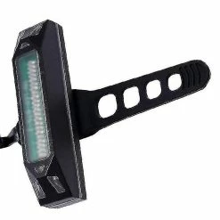 Unbranded Sajy Bicycle Tail Light Bike Brake Warning Tail Light Usb Rechargeable Induction Brake Lamp Accessoires De Vélo Avec Une Seule Couleur De Lumière (noir) -Vélo fixie Soldes 642433839 max