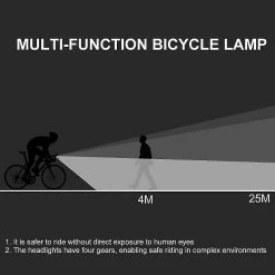 Unbranded T6 Led Bicycle Light Set 10w 1000lm Usb Rechargeable Power Display Bike Headlight Taillight Luz Bicicleta Accessoires De Vélo -Vélo fixie Soldes 642434457 max