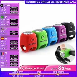 Unbranded Electric Cycling Bell 90 Db Horn Imperméable VTT Vélo Guidon Silice Gel Shell Ring Bike Bell Bicycle Accessories