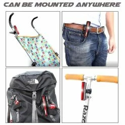 Unbranded Ultra Bright Bike Light Usb Rechargeable Bicycle Tail Light. Les Accessoires Led Arrière Rouges à Haute Intensité S’adaptent à Tous Les Vélos De Route, Casques. (noir) -Vélo fixie Soldes 642435852 max