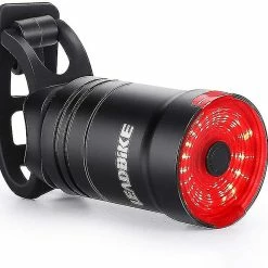 Unbranded Smart Bike Tail Light, Usb Rechargeable, Intelligent Light Perception De La Lumière Bike Rear Light Ipx6 Waterproof Led Bicycle Lights, High Intensity Rear Accessori