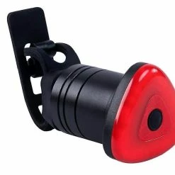 Unbranded Vélo Feu Arrière Smart Bike Induction Imperméable Ultra Bright Light Accessoires Arrière Noir Pour VTT Vélo De Route (noir)