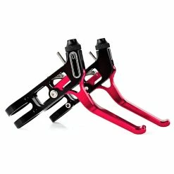 Unbranded Bleu 2pcs Bicycle Brake Handle Alloy Bike Accessoire