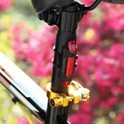 Unbranded 1pcs Rechargeable Usb Led Bicycle Tail Light Mountain Bike Avertissement De Sécurité Avant Et Arrière Clignotants Accessoires De Conduite De Nuit (918 # Rouge) -Vélo fixie Soldes 642440254 max