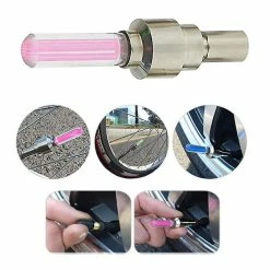 Unbranded 2pcs Bike Spoke Light Mini Led Bicycle Taillight Led Roue Lumière Leds Pneu Valve Caps Roue Rayons Led Lumière Accessoires -Vélo fixie Soldes 642441322 max