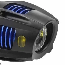 Unbranded Bike Light Usb Rechargeable Bicycle Front Light Imperméable à L’eau Led Phare Vélo Accessoire (bleu) -Vélo fixie Soldes 642443624 max