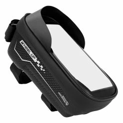 Unbranded Wheel Up 029 Bike Front Bag Hard Shell Imperméable à L’eau Accessoires De Vélo Stable Safety Cycling Top Tube Phone Case Pour VTT
