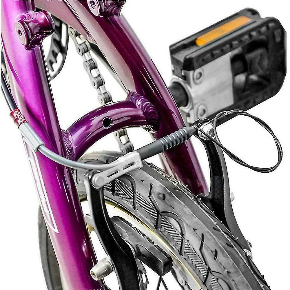 Unbranded Guoxing Mountain Bike Bicycle Accessories V Brake T Bend E3j7 Guide M5x7 (argent + Noir) (8pcs) 3 Unbranded Guoxing Mountain Bike Bicycle Accessories V Brake T Bend E3j7 Guide M5x7 (argent + Noir) (8pcs) – Image 3