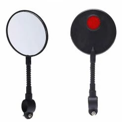 Unbranded Mtb Road Bike Mirror Rear View Mirror Accessoires De Vélo Universal Bicycle Mirror Guidon Rotation Grand Angle Miroir Réglable -Vélo fixie Soldes 642451461 max