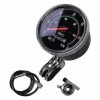 Unbranded Bicycle Speedometer Analog Odometer Universal Bike Computer Mechanical Cycling Round Meter Gauges Stopwatch Riding