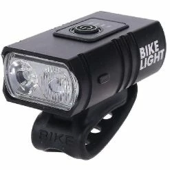 Unbranded 1/2 Leds Super Bright Bike Light Usb Rechargeable Waterproof Bicycle Front Light Waterproof Bicycle Front Light (noir)