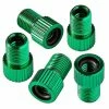 Sl Chang 5 Pack Bike Pump Adapter Presta Valve Adapter- Convertir Presta En Schrader - Français / Uk To Us - Gonfler Le Pneu à L’aide D’une Pompe Standard Ou D’un Compresseur D’air (gree