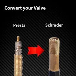 Sl Chang 5 Pack Bike Pump Adapter Presta Valve Adapter- Convertir Presta En Schrader - Français / Uk To Us - Gonfler Le Pneu à L’aide D’une Pompe Standard Ou D’un Compresseur D’air (gree 6 Sl Chang 5 Pack Bike Pump Adapter Presta Valve Adapter- Convertir Presta En Schrader - Français / Uk To Us - Gonfler Le Pneu à L’aide D’une Pompe Standard Ou D’un Compresseur D’air (gree -Vélo fixie Soldes 655378940 max