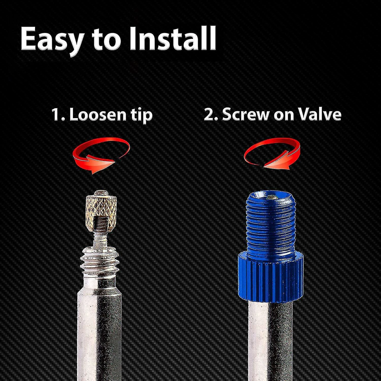 Sl Chang 5 Pack Bike Pump Adapter Presta Valve Adapter- Convertir Presta En Schrader - Français / Uk To Us - Gonfler Le Pneu à L’aide D’une Pompe Standard Ou D’un Compresseur D’air (gree 3 Sl Chang 5 Pack Bike Pump Adapter Presta Valve Adapter- Convertir Presta En Schrader - Français / Uk To Us - Gonfler Le Pneu à L’aide D’une Pompe Standard Ou D’un Compresseur D’air (gree – Image 3