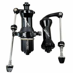 Unbranded Pasak Bicycle Axle Aluminium Road Bike Hub 20 Trous, Noir Livraison Gratuite