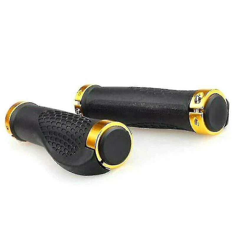 Dxn Poignées De Guidon De Vélo Decor Jaune Durable Bicycle Handle Bar Grips Double Lock On Bmx Mtb Mountain Bike Grip 1 Dxn Poignées De Guidon De Vélo Decor Jaune Durable Bicycle Handle Bar Grips Double Lock On Bmx Mtb Mountain Bike Grip
