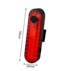 Unbranded Rechargeable Led Mountain Bike Lights 50000lm Bicycle Torch Front & Rear Lamp Set -Vélo fixie Soldes 660472080 max