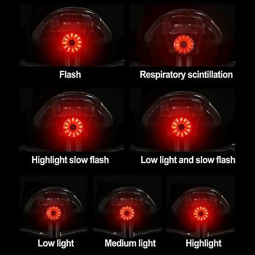 Mysight Feu Arrière Bicycle Brake Sensing Mtb Bike Taillight Saddle Bracket 7 Modes 2 Mysight Feu Arrière Bicycle Brake Sensing Mtb Bike Taillight Saddle Bracket 7 Modes – Image 2