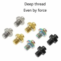 Unbranded 50 Pcs Road Mountain Bike Pédale Vis Antidérapantes Avec Clé -Vélo fixie Soldes 678625549 max