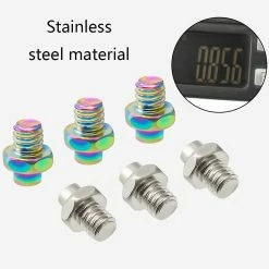 Unbranded 50 Pcs Road Mountain Bike Pédale Vis Antidérapantes Avec Clé -Vélo fixie Soldes 678625922 max